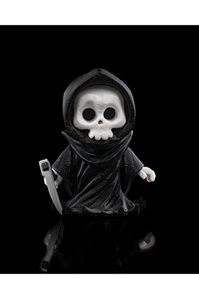 tiridigo سلسلة مفاتيح ثلاثية الأبعاد على شكل ملاك الموت – تمثال صغير لملاك الموت