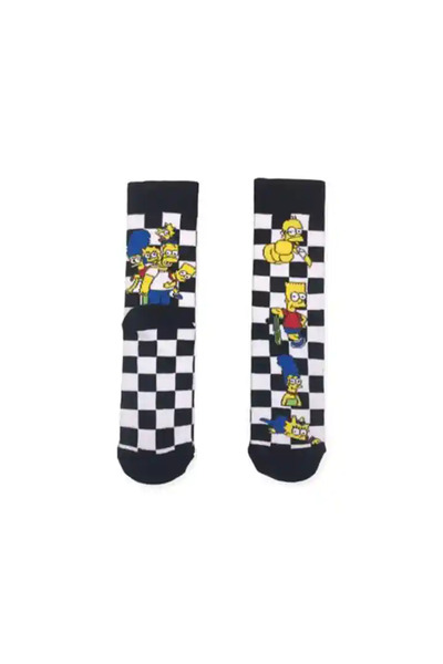 CNS Concept Simpsons Checkered Socks