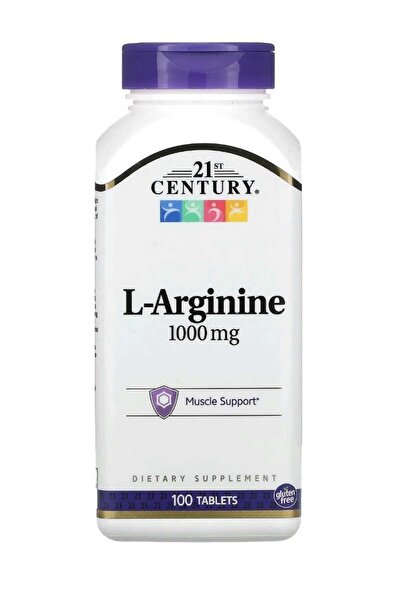 21century L-Arginine 100 tablet أقراص إل-أرجينين، متعددة الفيتامينات والمعادن...