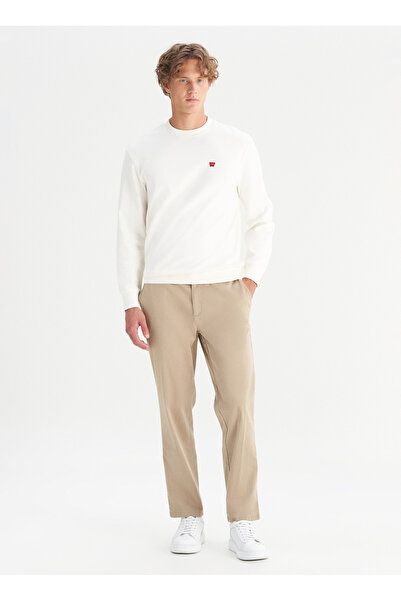 WRANGLER Normal Bel Slim Fit Bej Erkek Chino Pantolon WM01200001614 Bej Chino...