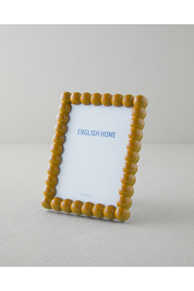 English Home Bubble Çerçeve 13x18 cm Hardal
