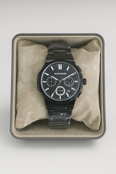 Leerybee Special Supleon Series Steel Men's Wristwatch