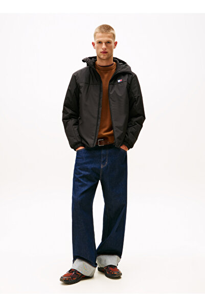 Tommy Jeans Siyah Erkek Mont DM0DM22065BDS TJM PADDED POLY JACKE