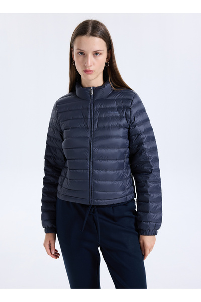 Calvin Klein Standart Mavi Kadın Ceket LV044C513G4XN