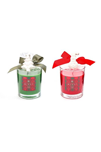Missi Yılbaşı Aroması-Spice Orange Kokulu Vegan Mum Seti