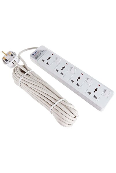 Tersen Extension Bar with 4 sockets 10 meters Wire 914-10m