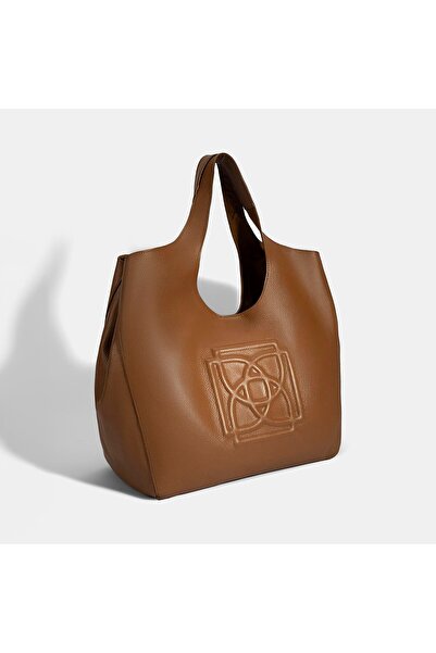 Desa Women's Brown Leather Hobo Bag