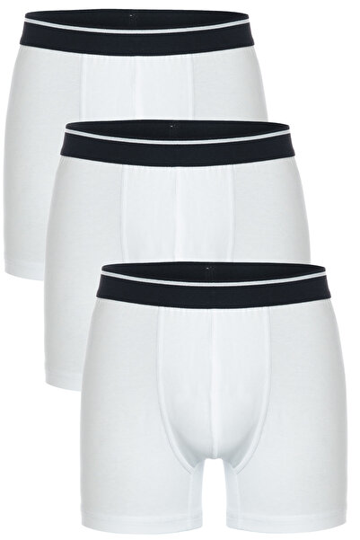 TOLIN Чоловічий 3-х предметний комплект кольорових боксерів з бавовни та лайкру 4147