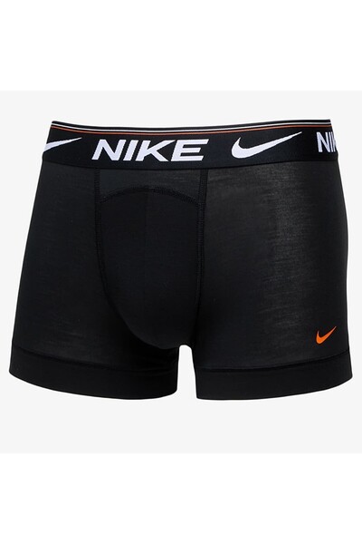 Nike Dri Fit Ultra Comfort 3 Pack Micro 3-пакет коротких боксерів чорного, цегляно-зеленого кольору