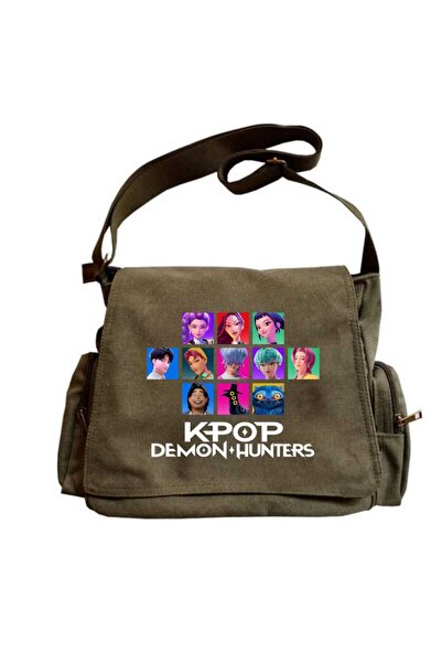 Toum Kpop Demon Hunters Printed Unisex Messenger Bag