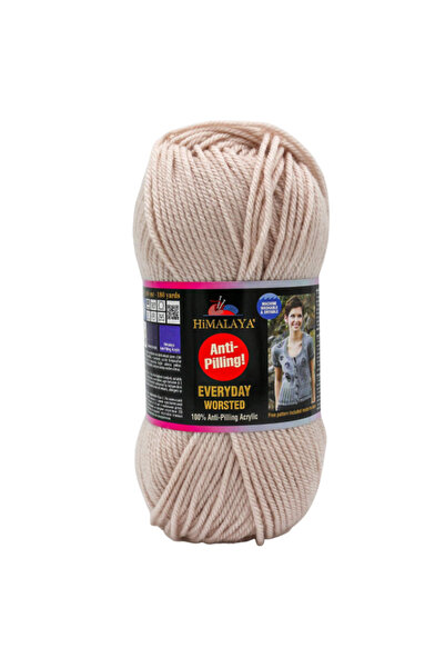Himalaya خيط حياكة يومي من الأكريليك المضاد للتكور بنسبة 100%، 100 جرام / 165...