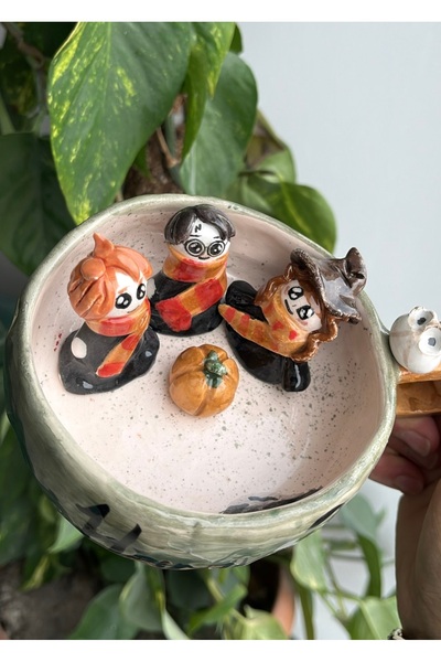 visera Best Friends Cup with Harry Potter, Hermione, and Ron Figures