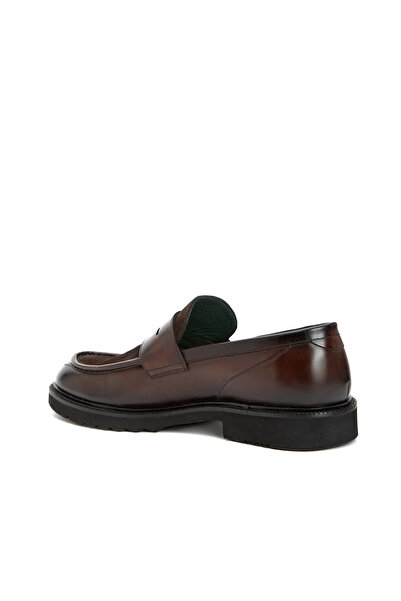 Network George Hogg for Kahverengi Süet Garnili Erkek Loafer