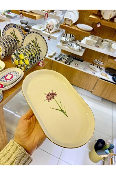 Dame Marie PURE FLEUR KAYIK TABAK DESEN3 25CM