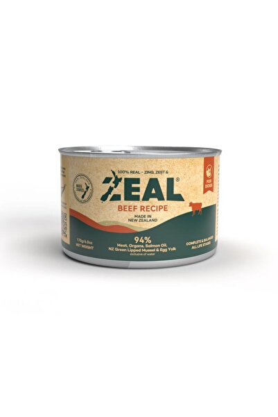ZEAL Grain Free Canned Dog Food 170g - (Beef Recipe)