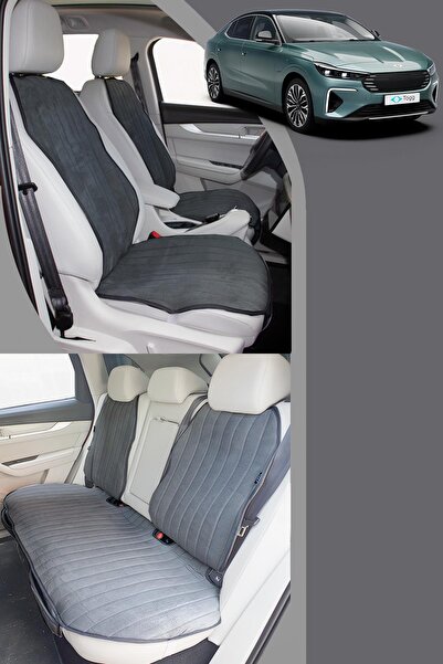 Bod Togg T10F Auto Seat Protector Cover with Armrest Pocket Ion Series Smoked