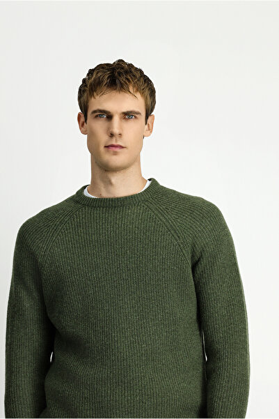 Kiğılı Crew Neck Regular Fit Wool Knitwear Sweater
