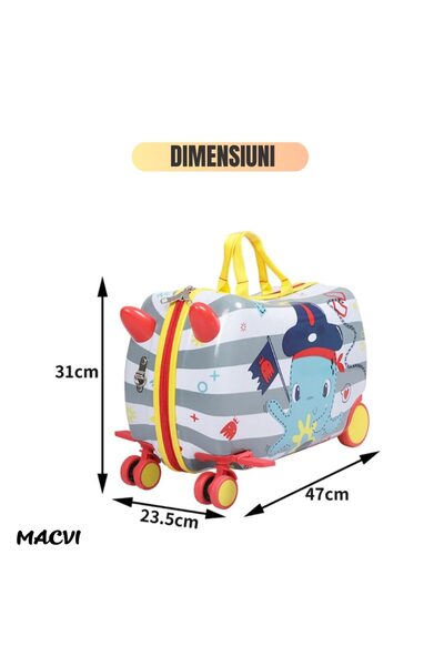 MACVI CHILDREN TROLLEYS OCTOPUS MODEL