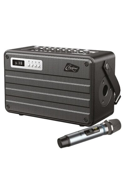 Perkins Boxa portabila Parkins, all in one 100W, microfon UHF, bluetooth, USB, MSD, AUX