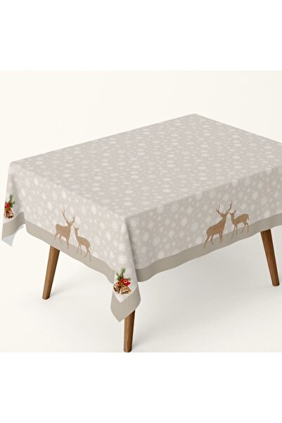 Lenjerii Deosebite Χριστουγεννιάτικο τραπεζομάντιλο 100% βαμβάκι 140x220εκ., Bilbo