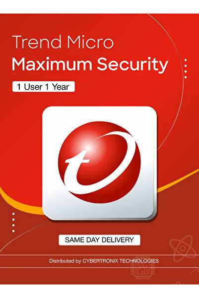TREND MICRO Maximum Security | 1 User 1 Year | Digital License | SAME DAY DELIVERY