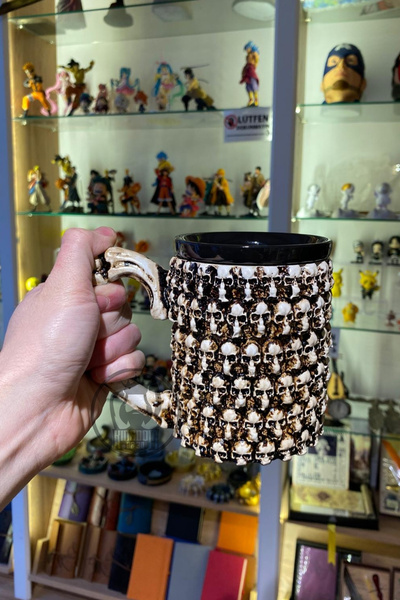 Kingdom of 3D Skull Themed Skeleton Mug, 3D Design Mug