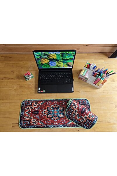 sgeteknoloji Sge Technology 70X30 cm Phosphorescent Stitched Decorative Carpet Anti-Slip Base Speed Surface Gamer Mouse Pad