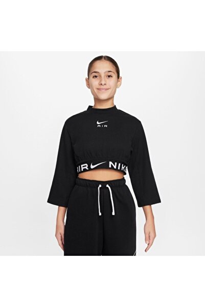 Nike Bluza G NSW Air LS top MixED MTRL