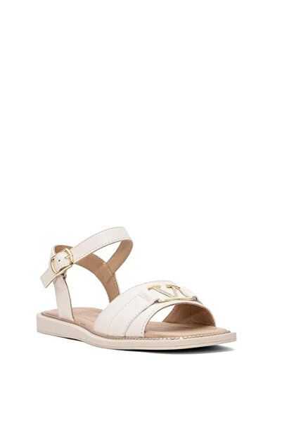 Venüs Kadın Hakiki Deri Düz Sandalet 2512203Y