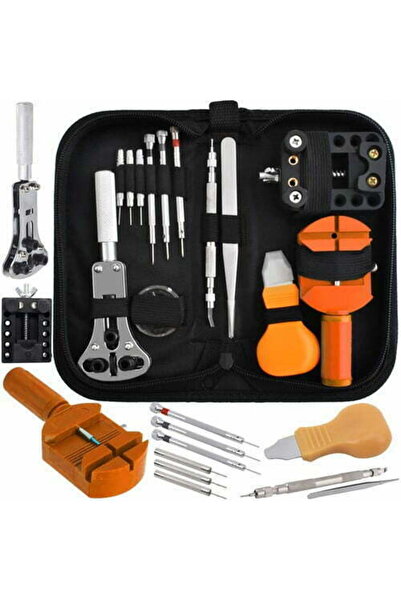 Selgot Kit complet de ceasornicar cu 13 piese, cu geantă de transport inclusă