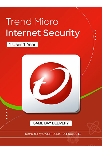 TREND MICRO Internet Security | 1 User 1 Year | Digital License | SAME DAY DELIVERY