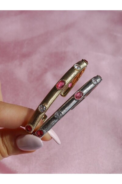 Reorah Collection Blush Crystal Bracelet