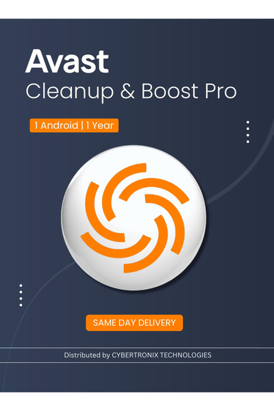 AVAST تنظيف وتسريع احترافي | جهاز أندرويد واحد لمدة عام | ترخيص رقمي | توصيل ...