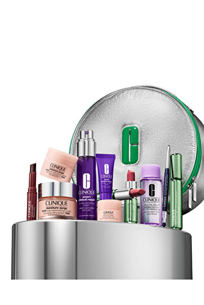 Clinique En Sevilenler Seti | 11 Ürünlü & Hediye Seyahat Boy Çantalı İkonik Set