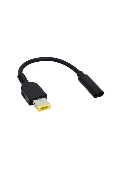 KASTWAVE 15cm 65W USB-C Female to Lenovo Slim Tip Charging Cable (PD Fast Charge)