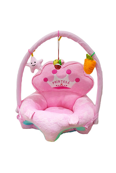Krista Fotoliu cu spătar și arc - roz prințesă