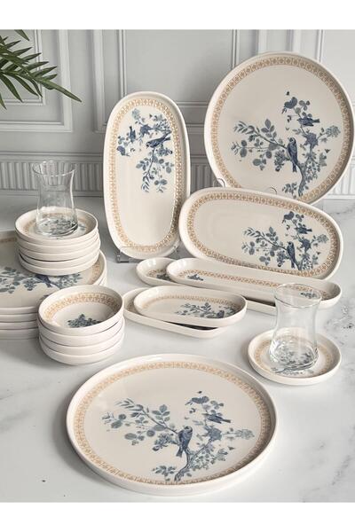 ROSSEV Kahvaltı Takımı Grandala 29 Parça 6 Kişilik