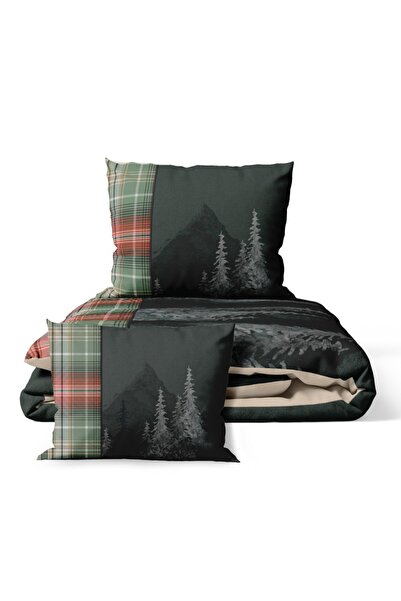 Lenjerii Deosebite Διπλά κλινοσκεπάσματα Χριστουγεννιάτικα 3D, 100% βαμβάκι ranforce, Checo