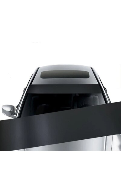 Choice ملصقات تظليل الشمس للسيارة باللون الأسود غير اللامع، زجاج أمامي للسيار...