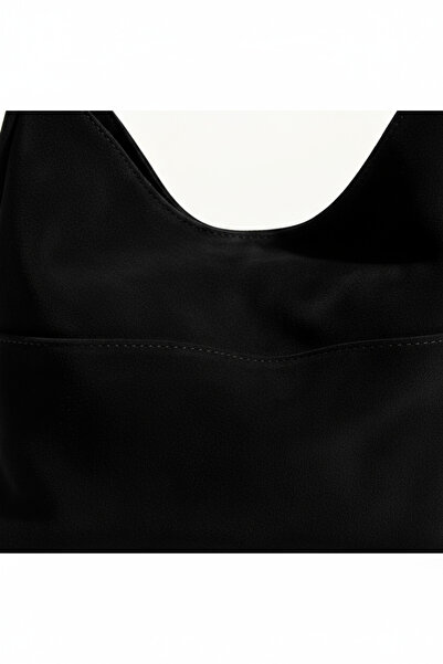 KISCHE Women's Shoulder Bag Hobo Pinterest Casual Suede Black Lined Bag