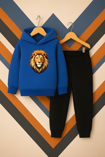 OSCAR WILDE Printed Children's Tracksuit Set Unisex Oversize Fit