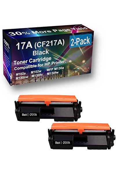 HP 2ADET 17A (CF217A) Imaging Toner Cartridge use for M102a M102w MFP Printer (Black)