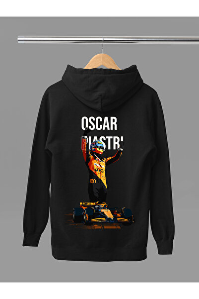 MAGORS سترة رياضية من القطن مطبوعة بأكمام طويلة من OSCAR PIASTRI موديل مبطن ب...