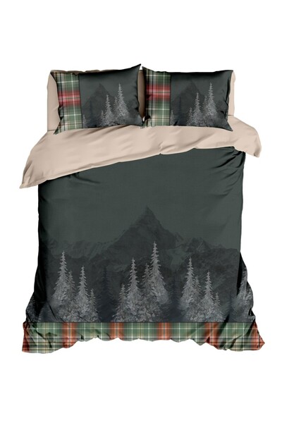 Lenjerii Deosebite Διπλά κλινοσκεπάσματα Χριστουγεννιάτικα 3D, 100% βαμβάκι ranforce, Checo