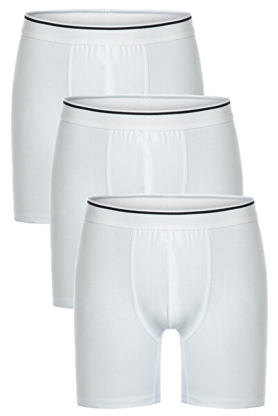 TOLIN 3-х комплект чоловічих бавовняних еластичних довгих боксерів 4197