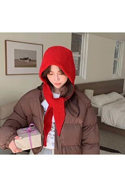 Pina Knitted Hat Beanie Convertible Scarf