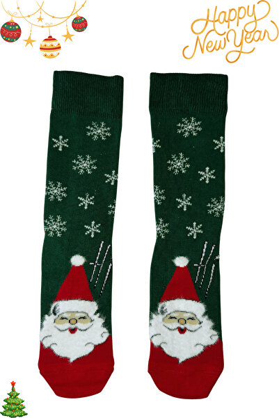 PJ & Me Peluş Sakal Detaylı Noel Baba Figürlü Parfümlü Yılbaşı Çorabı