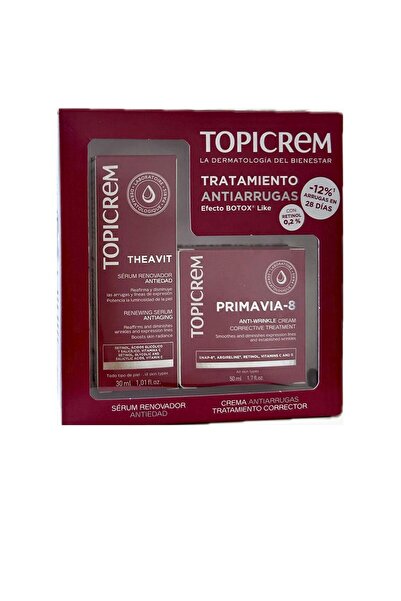 Topicrem Anti-aging skin care set ANTI-WRINKLE CREAM PRIMAVIA-8 2 pcs