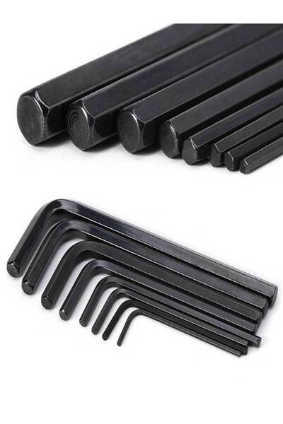 Spo sculeprofionline Set imbus hexagonale mari 7-19 mm.set 8 piese