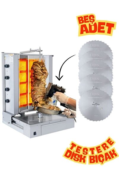 Dibeksan 120mm Dişli Bıçak Döner Kesme Bıçağı Toptan 5 adet